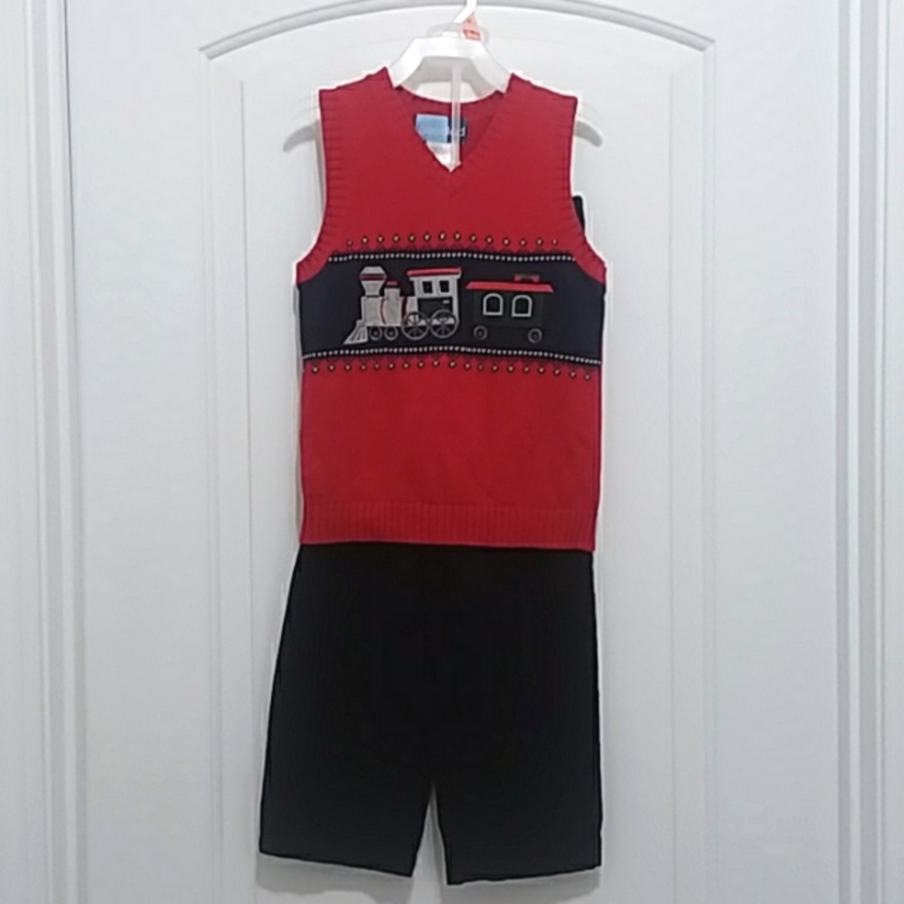Good Lad Boys 2pc Train Sweater Set